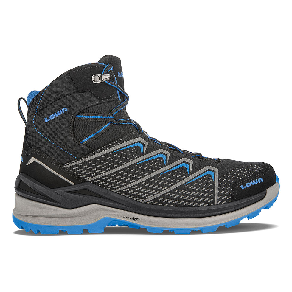 Scarponi Montagna Uomo Lowa Ferrox Pro GTX Mid Nere/Blu HUDSWA-184